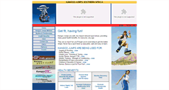 Desktop Screenshot of kangoojumps.co.za